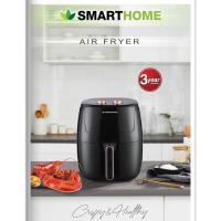 ราคา SMARTHOME สมาร์ทโฮม หม้อทอดไร้น้ำมัน ขนาด 5 5 ลิตร รุ่น MV 1407 สีดำ (21380171405)