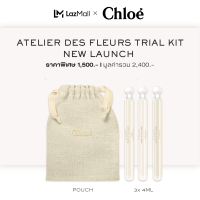 ราคา Try Buy Chloé Atelier des Fleurs Discovery Kit Sandal Wood 10ml Iris 10ml Ylang 10ml pouch (21829216157)