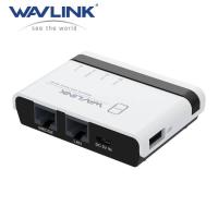 ราคา Wavlink USB Wireless Print Server WiFi Print Server พร้อม LAN BRIDGE 10 100MBPS 480MBPS USB2 0 รองรับโหมดแบบมีสาย ไร้สาย แบบสแตนด์อโลนเข้ากันได้กับ Windows Mac และเครื่องพิมพ์ที่รองรับดิบ อะแดปเตอร์ไร