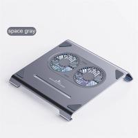 ราคา ตัวยึดหม้อน้ำคอมพิวเตอร์ขาตั้งแล็ปท็อปอะลูมิเนียมสำหรับเล่นเกมแผ่นระบายความร้อนโน้ตบุ้คพร้อมพัดลมระบายความร้อนเคสระบายความร้อนสำหรับเดสก์ท็อปที่วางโน้ตบุ๊ค MacBook บนโต๊ะ (22049628392)