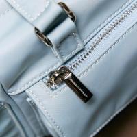 ราคา Something Journée bag Crayon BlueBaguette brown (22374192894)