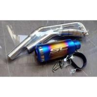 ราคา คอท่อ ปลายท่อ New R15 ปี 2017 21 MT 15 XSR155 คอท่อ สแตนเลส ขนาด 2 นิ้ว พร้อมปลายท่อ เอซซี (21216408899)