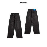 ราคา HOMEBOY กางเกงยีนส์ กางเกงยีนส์รุ่นใหม่ผ้า DENIM 16 OZ HB DAPPER JEANS C BLACK (21892480690)