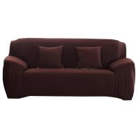 ราคา Leuco ผ้าคลุมโซฟา กันน้ำสีพื้น ยืดหยุ่นที่คลุมโซฟา กันลื่น 1 2 3 4ที่นั่ง L shaped ผ้าคลุมโซฟากันน้ำ (21713999758)