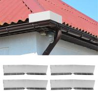 ราคา รางน้ำอะลูมิเนียม รางน้ำฝน Valley Splash Guards รางน้ำฝน Valley Roofing Gutter Guard RE (21893319016)