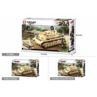 ราคา ProudNada Toys ของเล่นเด็ก ตัวต่อ รถถัง รถถังเอบรามส์ Sluban MODEL BRICKS M1A2 SEP V2 ABRAMS 781 PCS M38 B0892 (20669212096)