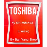 ราคา ขอบยางตู้เย็น TOSHIBA รุ่น GR M28KBZ บานล่าง (14091671858)