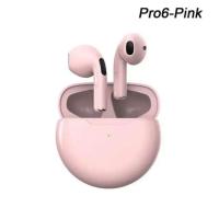 ราคา หูฟังไร้สาย Pro 6 ของแท้ เชื่อมต่อระบบบลูทูช รองรับโทรศัพท์ทุกรุ่น IOS Android (22061469710)