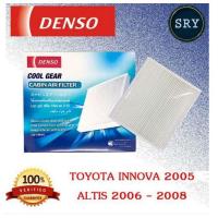 ราคา DENSO กรองแอร์รถยนต์ Toyota Altis 2006 2008 Innova 2005 รหัสสินค้า 145520 2370 (504336807)