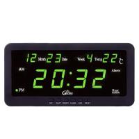 ราคา นาฬิกาดิจิตอล HB2158 21 5x10 3x3cm นาฬิกา ตั้งโต๊ะ LED DIGITAL CLOCK นาฬิกาแขวน นาฬิกาตั้งโต๊ะ (20817864130)