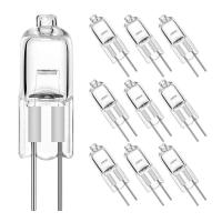 ราคา 10Pcs G4 Halogen Bulb 12V 5W 10W 20W 35W 50W G4 Halogen Bulbs Light Globe Lot JC Bi Pin LED Lamp Warm White Replace LED Lamp (19657288154)