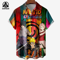ราคา เสื้อผู้ชายแบรนด์การ์ตูนญี่ปุ่นเสื้อผ้ากราฟิกเสื้อเชิ้ตลำลองขนาดใหญ่ของผู้ชาย (21909172205)