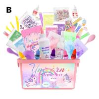 ราคา D I Y slime box set ชุดทำSlime ชุดใหญ่พร้อมกล่อง ที่เด็กเด็กต้องร้องว้าววว (21378001038)