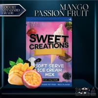 ราคา Sweet Creations ผงทำไอศครีมซอฟท์เสิร์ฟ รสโยเกิร์ตมะม่วงเสาวรส สูตรแสตนดาร์ด Standard Mango Passion Fruit Yogurt Soft Serve Powder (7963230234)