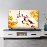 ราคา ผ้าคลุมกันฝุ่นทีวีใช้ในบ้านแบบใหม่ปี2022ผ้าคลุม42นิ้ว55นิ้ว58นิ้ว65นิ้วผ้าคลุมติดผนังแบบโค้ง (20034548612)