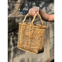 ราคา กระเป๋าหวายแท้ กระเป๋าหวายถือ ตะกร้าหวาย ตะกร้าหมาก ไปตลาด ทะเล (21426888267)