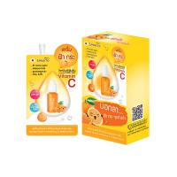 ราคา 1กล่อง บรรจุ 6 ซอง เซรั่มวิตซี สมูทโตะ Smooto Power C Whitening Melasma Serum (19722588263)