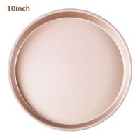 ราคา Non Stick ถาดอบโลหะเกรดอาหาร Golden Bakeware รอบพิมพ์ทำเค้กกระทะพิซซ่า Loaf ถาดเครื่องทำพายอบ Quiche จาน (7427188972)