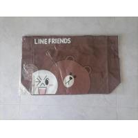 ราคา กระเป๋าผ้าลายการ์ตูนหมีน้ำตาลมีซิปใบใหญ่ผ้าแคนวาส (17122176735)