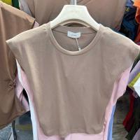 ราคา 17 เสื้อครอป แขนค้างคาว คอกลม (22188302549)