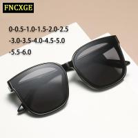 ราคา FNCXGE Polarized Myopia Sunglasses Fashion for Men Women Oversized Square Driver Sunglasses UV400 Designer Nearsight Glasses (15800297346)