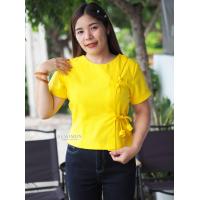 ราคา เสื้อผ้าฝ้าย ผ้าพื้นเมือง คอกลม แบบป้าย ผ้าฝ้ายเนื้อนุ่ม ผ้าฝ้ายเชียงใหม่ ทรงสวย (22023717434)