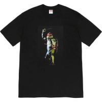 ราคา HOT Supreme Raphael Tee Ninja Turtle Logo Trendy Mens Handsome Short Sleeve Mens and Womens Loose T shirt (22321321632)