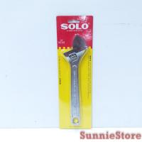 ราคา SOLO No 624 ประแจเลื่อน โซโล 6 12 นิ้ว กุญแจเลื่อน Adjustable Wrench (15491297285)