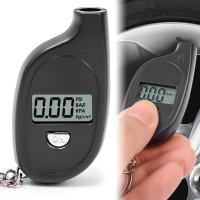 ราคา สัญญาณเตือนภัยมิเตอร์เครื่องทดสอบแรงดันอากาศยางรถจักรยานยนต์รถยนต์จอแสดงผลแอลซีแบบดีดิจิตอลเกจวัดยางมินิใหม่ (20517437258)