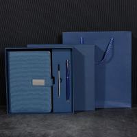 ราคา โน้ตบุ๊คสั่งทำพิมพ์ได้โลโก้ธุรกิจชุดกล่องของขวัญระดับไฮเอนด์ A5ของขวัญองค์กรปากกาสมุดบันทึกปกสลักตัวอักษร (21355163576)