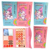 ราคา อายแชโดว์ ANYLADY Unicorn eyeshadow palette พาเลทแต่งหน้า โทนสีส้ม 8636Q (21784731051)