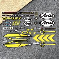 ราคา สติกเกอร์หมวกกันน็อคสะท้อนแสงกระจกหน้ารถหมวกกันน็อคติดขอบเลนส์ GP Decals อุปกรณ์แข่งรถมอเตอร์ไซค์สำหรับ Arai SHOEI HJC KYT (21386659003)