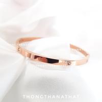 ราคา กำไลโอมเพชร หน้าเล็ก 4 mm ทรงกลม ไซส์กลาง 19 CM กำไลโอม กำไลพระพิฆเนศ เทพเจ้าแห่งความสำเร็จ โอม พระพิฆเนศ (21837514383)