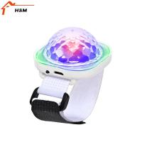 ราคา ไฟนาฬิกาข้อมือสวมใส่ Smurf ขนาดเล็กไฟหลากสีควบคุมเสียงไฟเวทีดิสโก้โคมไฟแวดล้อมสำหรับบ้าน Ktv บาร์มีสินค้าในสต็อก (17229774275)