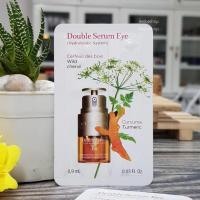 ราคา ราคาต่อ 1 ซอง Clarins Double Serum light texture serum eye 0 9ml Extra firming jour day cream 2ml (22311794568)