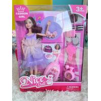 ราคา ตุ๊กตาบาร์บี้น่ารัก ตุ๊กตาของเล่น อุปกรณ์แต่งตัวเพียบ ตุ๊กตาของเล่น ตุ๊กตาแต่งตัวของเด็กเล่น (21571269217)