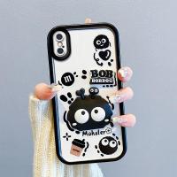 ราคา เคสสำหรับ IPhone X xs นิ่ม TPU 3D การ์ตูนฝาครอบโทรศัพท์ลายการ์ตูนน่ารัก IPhone XXS กันกระแทกเคสหลัง (21347417535)