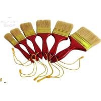 ราคา แปรงทาสี ทาสีน้ำ ทาสีน้ำมัน สีทาไม้ อย่างดีคุณภาพ ขนขาวด้ามแดง ขนาด 1นิ้ว 1นิ้วครึ่ง 2นิ้ว 2นิ้วครึ่ง 3นิ้ว 4นิ้ว (7453371497)