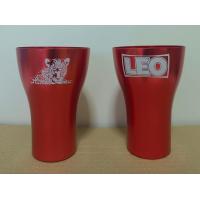 ราคา แก้วเบียร์ลีโอสแตนเลส สีแดง งานของแท้ LEO Beer ปากกว้าง 8 5 ซม สูง 15 ซม สวยงาม น่าใช้ น่าสะสมหรือเป็นของขวัญ (21670090317)