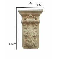 ราคา ตงหยางไม้แกะสลักไม้แท้หัวเสาสไตล์ยุโรปแกะสลักหัวเสาโรมันตกแต่งดอกไม้ไม้สติกเกอร์เตาผิงหัวประตูแกะสลักไม้ค้ำยัน (20697470117)