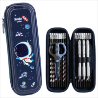 ราคา QIAN TI ZI Dalton ถุงลมนิรภัยที่มีความจุมากปากกาเขียนแผนที่นักบินอวกาศพร้อมล็อคเปียก (22213334692)