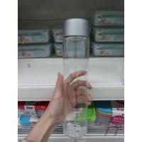 ราคา ขวดพลาสติกทรงกระบอก ขวดน้ำพลาสติก ขวดน้ำ ขวดใส่เครื่องดื่ม ขวดทรงกระบอก ฝาสีเงิน ขนาด 5 5 X 24 cm (18083413976)