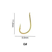 ราคา ตะขอตกปลา ตะขอตกปลา 50ชิ้น ตะขอเบ็ดตกปลาเหล็กคาร์บอนสีทอง ตะขอเบ็ดตกปลาเหล็กคาร์บอน ตัวเบ็ดจินดำ (22038307253)