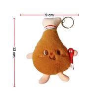 ราคา F0674 พวงกุญแจตุ๊กตา พวงกุญแจตุ๊กอาหารอาหาร พวงกุญแจห้อยกระเป๋า จี้ตุ๊กตา เฟรนช์ฟราย ขนมปัง น่องไก่ แฮมเบอร์เกอร์ (22182247515)