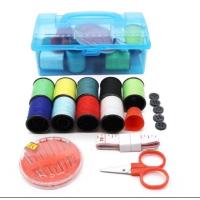 ราคา ชุดเย็บผ้าเข็มด้ายกรรไกรตัดด้ายสายวัดเข็มเย็บผ้าแบบกล่องพกพาสะดวก พร้อมส่ง (21742078587)