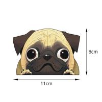 ราคา สติกเกอร์ลายน้องหมา ติดกระจก ติดรถยนต์ กันน้ำ กันแดด 100 (20400747813)