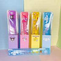 ราคา เครื่องเขียนน่ารัก ไม้บรรทัด รวมลายการ์ตูน ความยาว 18 cm มีทั้งหมด 4 ลาย มีแม่แบบวงกลมหลายขนาดให้วาดรูป 1 ชิ้น (22042940217)