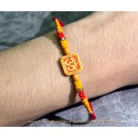 ราคา เชือกแดงมงคล สายรัคคี ข้อมือด้ายแดง เชือกผูกข้อมือ (20981033220)