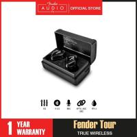ราคา 7 25 โค้ดลดเพิ่ม 1000 FENDER หูฟังไร้สาย True Wireless รุ่น Tour Black หูฟังบลูทูธ หูฟัง FENDER True Wireless tws รับประกัน 1 ปี ส่งฟรีทั่วไทย (5826712224)
