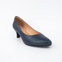 ราคา ST JAMES รองเท้าหนังแท้ หัวแหลม รองเท้าทำงาน ส้น 5 CM รุ่น FLORA สี BLACK รองเท้าคัชชู ผู้หญิง (18560882788)